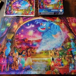 Disney Aladdin 2000 piece puzzle